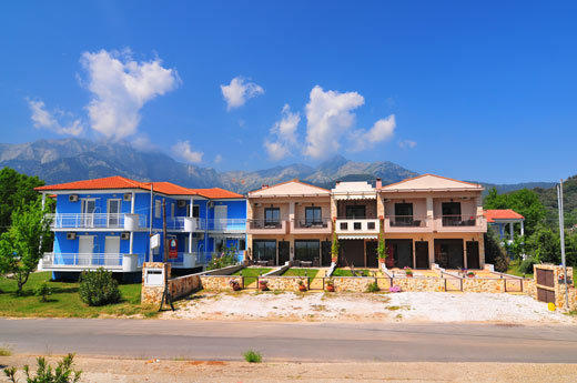 Golden Sunrise Apartments Chrisi Ammoudia Exterior foto